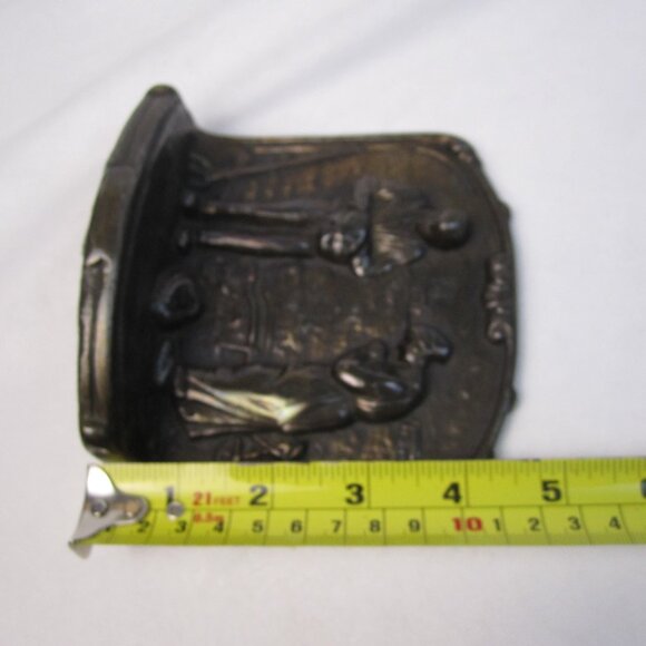 Vintage Call To Prayer Metal Book Ends - Picture 8 of 8